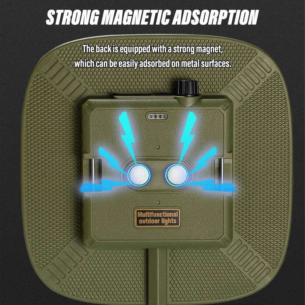 Super bright LED portable Rechargeable multifunctional Camping light Outdoor searchlight With USB output Strong magnetic S260302