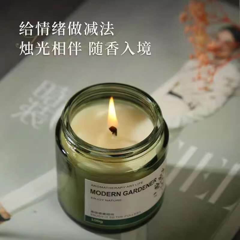 Osmanthus Gardenia Scented Candle Indoor Home Use Long-lasting Premium Light Fragrance Bedroom Tea Scent for Men and Women's Rooms W260303