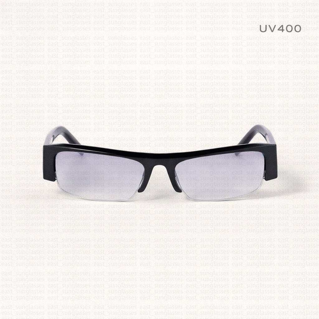 2026 Designer Sunglasses Women Half Frame Luxury Glasses Lady Semi-Rimless 51mm Eyewear 100% UVA UVB Protection with Box