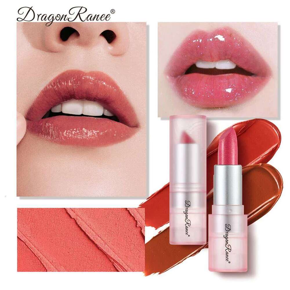 Matte Pearl Fine Shining Crystal Lipstick Delicate Smooth Durable Waterproof Sweatproof Festival Party Versatile Lipsti H260302