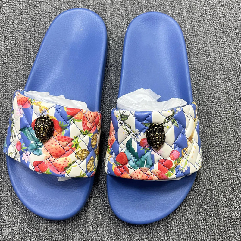 Gegiers Slides Women London Designer Fashion Sandals Arch Support Kurts Flip Flops Slippers High Quality Rubber Summer Beach Slide Womens Indoor Outdoor Shoes