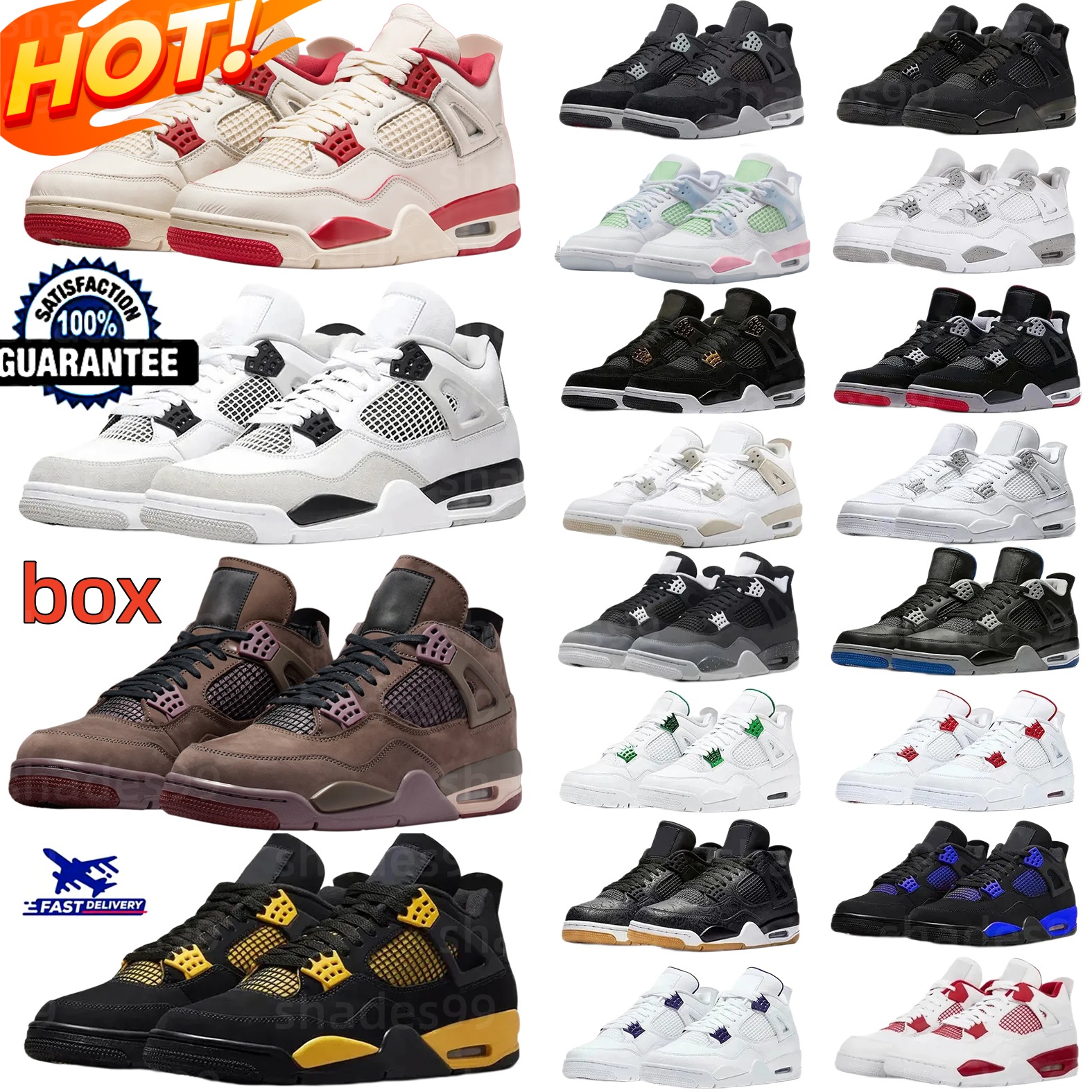 Free Shipping 4 4s Basketball shoes Men Women 4 Cozy Girl Cave Stone Worn Dark Mocha Black Cat Valentines Day Medium Olive Sail Pine Green Sports Mens Trainers