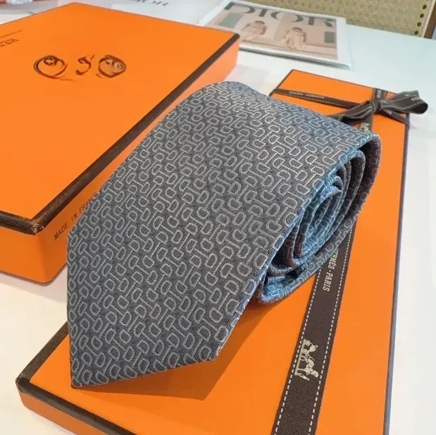 Mens Designer 2025 Fashion NEW Silk Tie Suit NeckTies For Men Necktie Wedding Business Jacquard Neck Ties Neckwear Cravate Krawatte High-end 2458