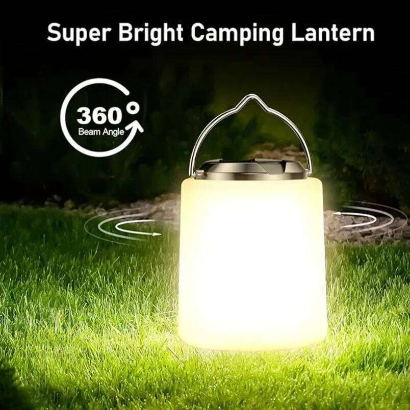 3 types of lighting USB Rechargeable LED Lights Outdoor Camping BBQ Tents Hanging Lantern Emergency Power Bank LT061 S260302