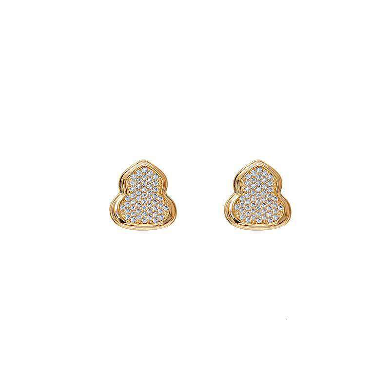 Chinese-style Gourd Earrings For Women Simple And Exquisite Earrings