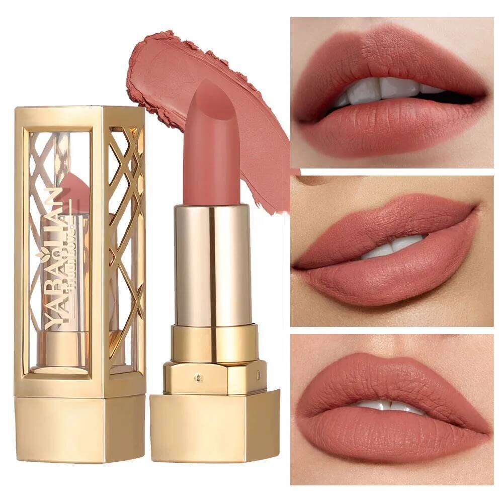 Non Stick Cup Cream Lipstick, Long Lasting Matte Lip Gloss, Waterproof And Easy To Apply Makeup H260302