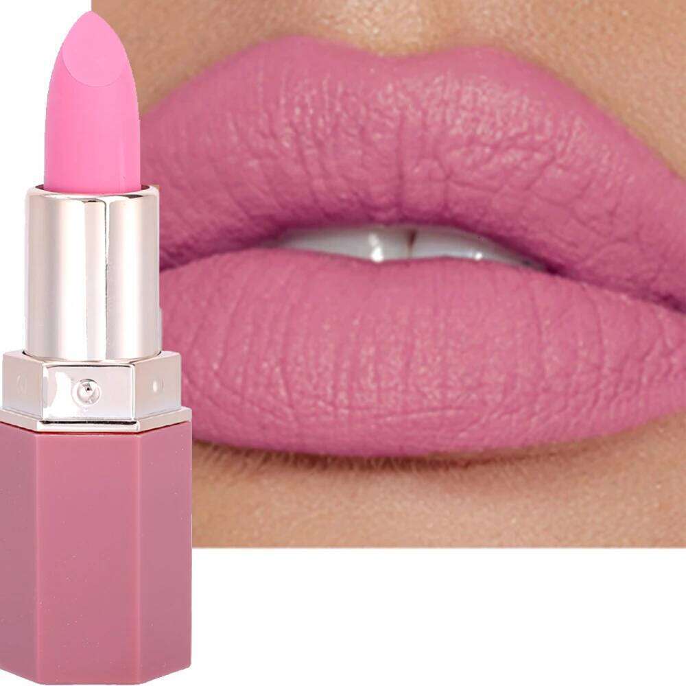 6colors Nude Velvet Lipsticks Waterproof Long Lasting Moisturize Lips Stick Not Fade Sexy Matte Lipstick Lip Gloss Women Makeup H260302