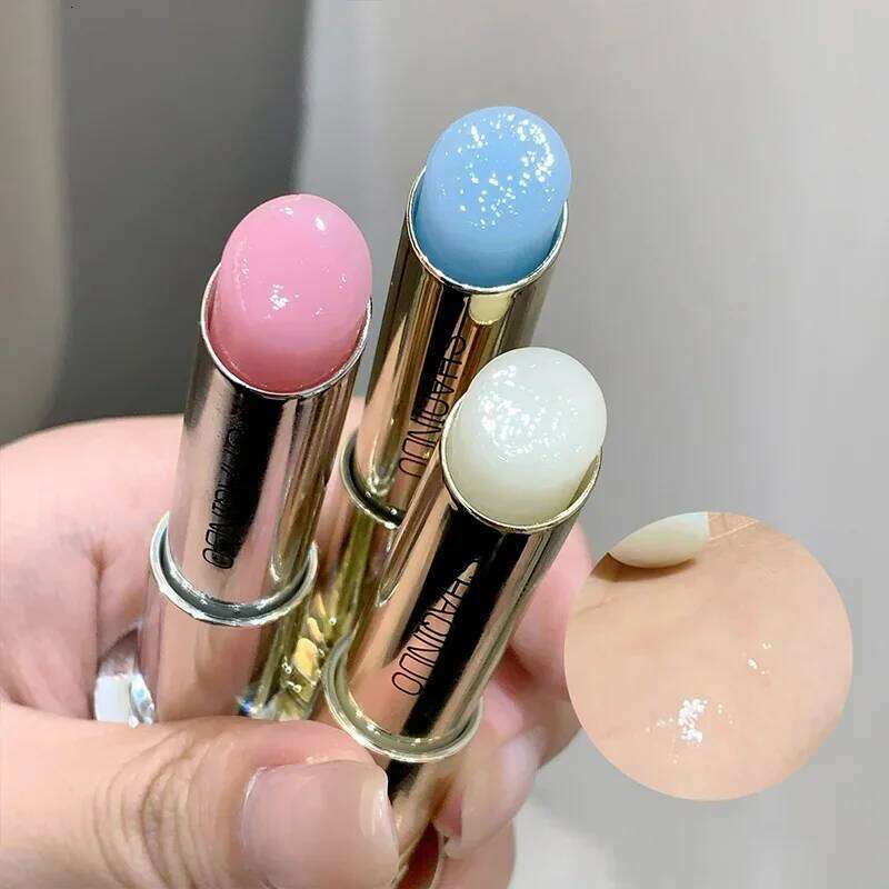 Meowoqinqin Color Lip Balm, anti-dryness and crack fade lip lines Moisturizing lipstick H260302