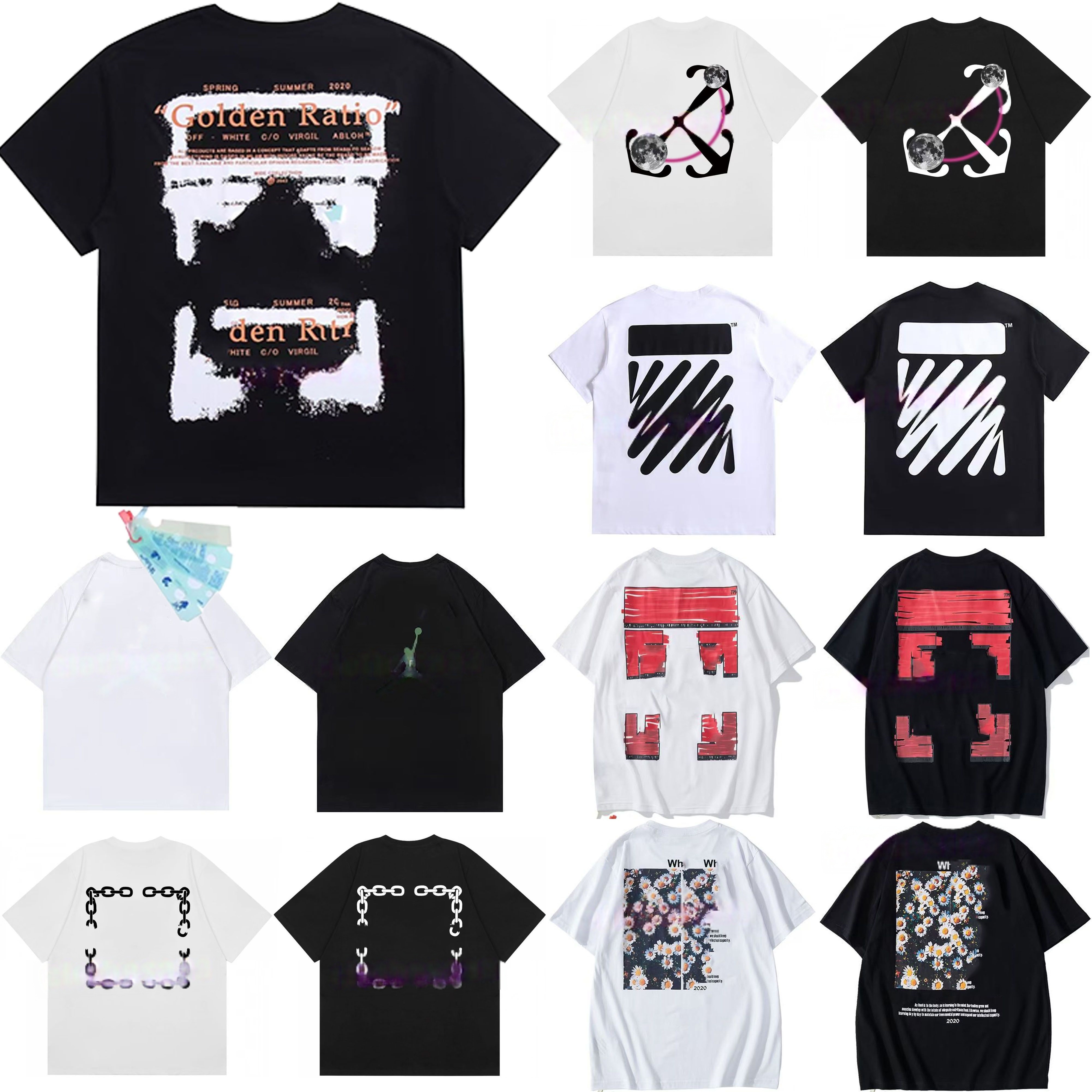 5A shirts for men designer clothes men trends offly whitemen shirts 26SS American summer fashion popular graphic tee luxury women white shirt streetwear clothes