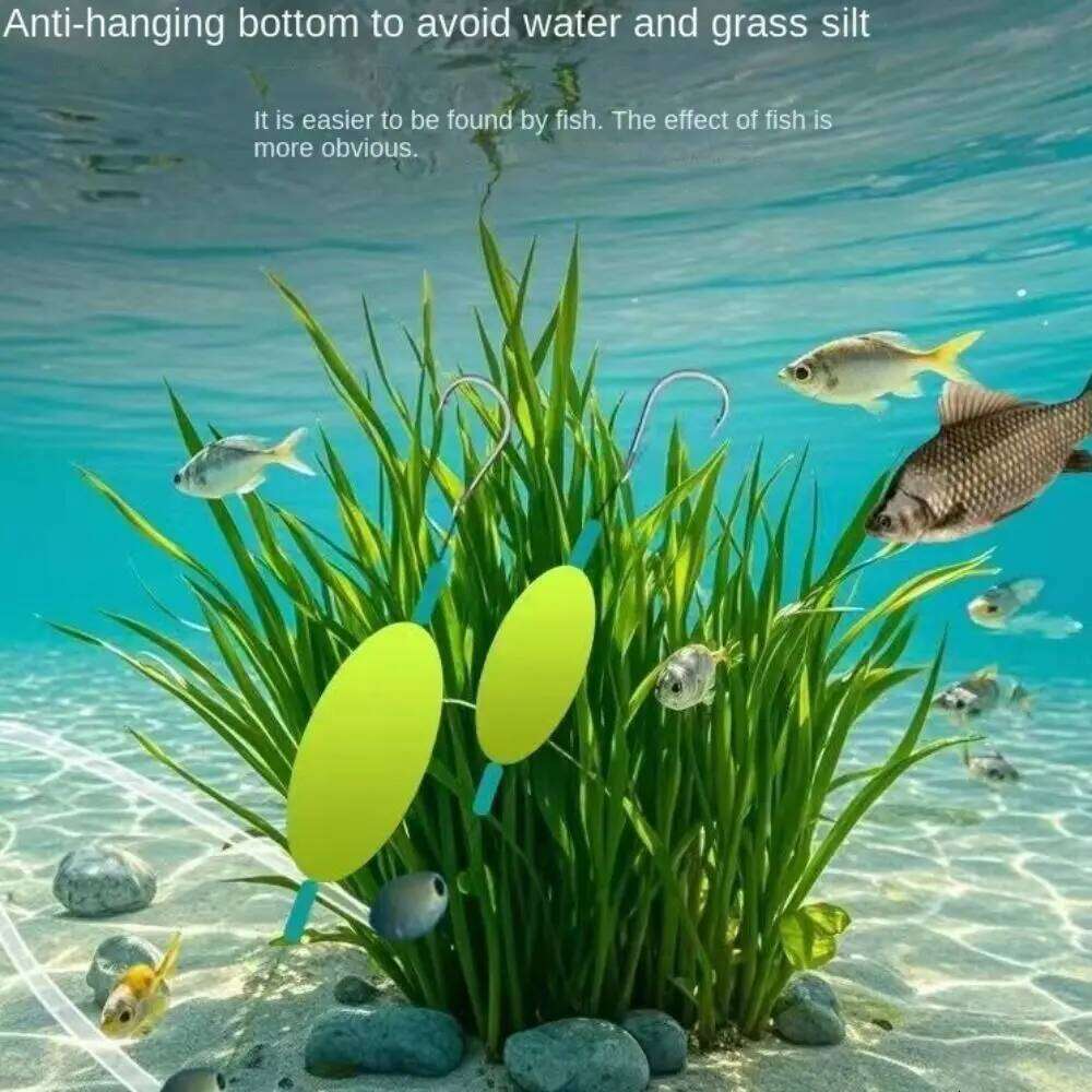 5pcs double Hair hook Anti bottom Equipment Fishing Hook Ready Made Pesca Carp Rigs fishing lure Z260228