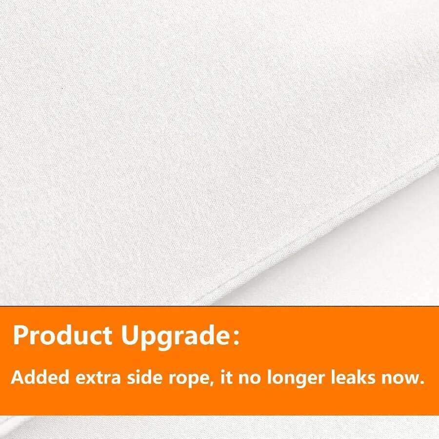 Ivory Full Size Set - 7 Pieces Bed in a Bag Bedding with All Season Soft Quilted Warm Fluffy Reversible Comforter Fla W260302