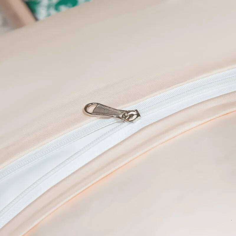 Luxury Embroidery Bedding Sets 1000TC Egyptian Cotton Champagne White Red Duvet Cover Bed Sheet/Fitted Sheet Pillowcases 4Pcs W260302