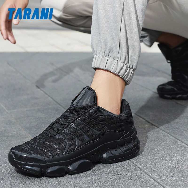 Mens Cushion Sports Shoes Lightweight Breathable Running Shoes Gym Workout Training Walking Comfortable Shock Absorption K260303