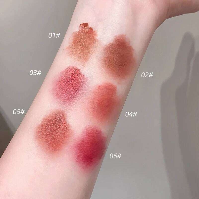 Gege Bear Clay, Long-Lasting, Non-Stick Cup, Highly Pigmented Velvet Matte Lip Color for Fall & Winter H260302