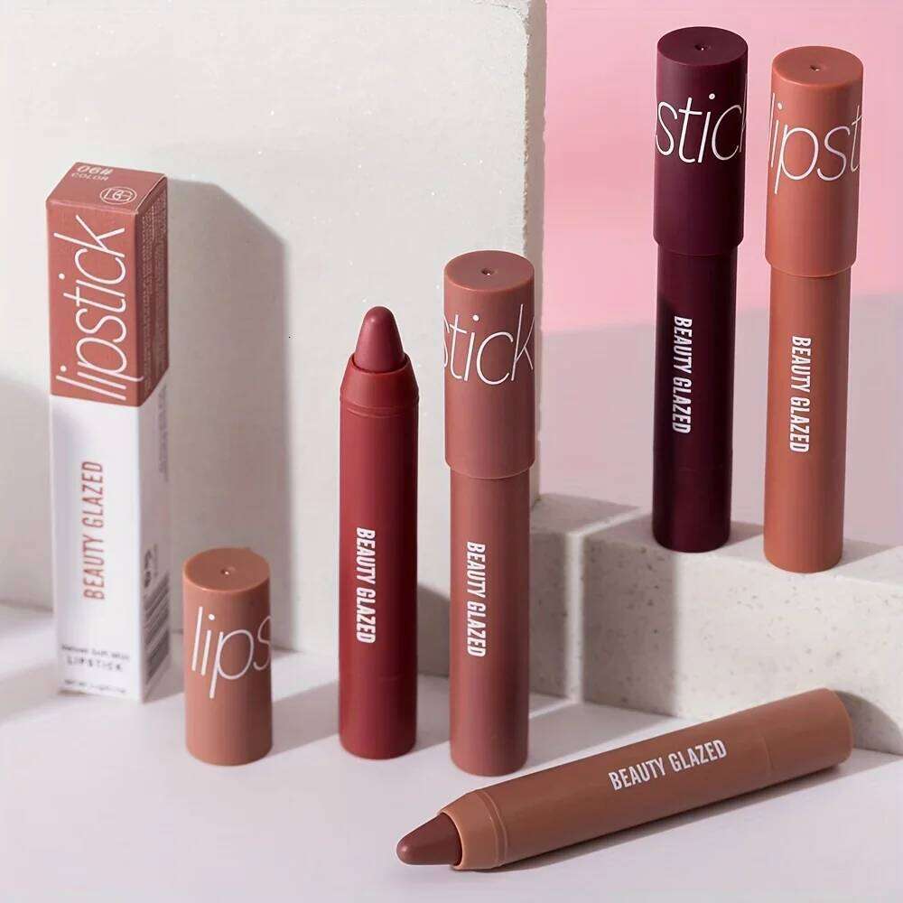 BEAUTY GLAZED 12 Colors Long-Lasting Waterproof Non-Stick Matte Lipstick Pen H260302