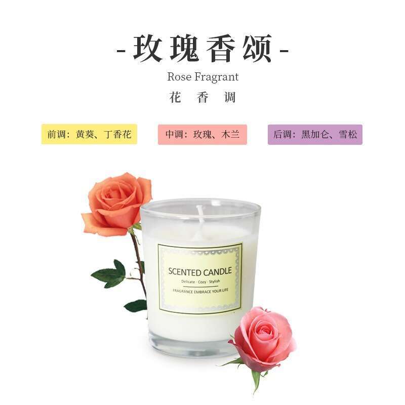 Box Atmosphere Souvenir Hotel Club Smokeless Aromatherapy Candle Wholesale Small Gift W260303