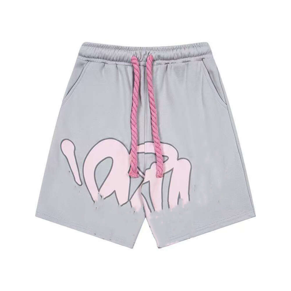 T-Shirts Synaworlds Shorts High Street Foam Letter Printed Short Sleeve Shirt Shorts Pants Suit Men Casual Sports Pant Fashion Casual Sports Tracksuit Vintage A92