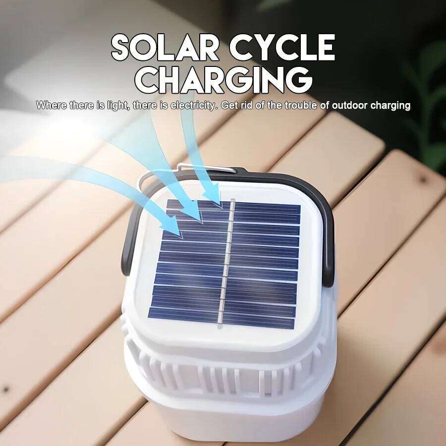 Super Bright Camping Bulb Solar LED 6 Lighting Modes USB Rechargeable Power Bank Outdoor BBQ Tents Hanging Emergency Light S260302