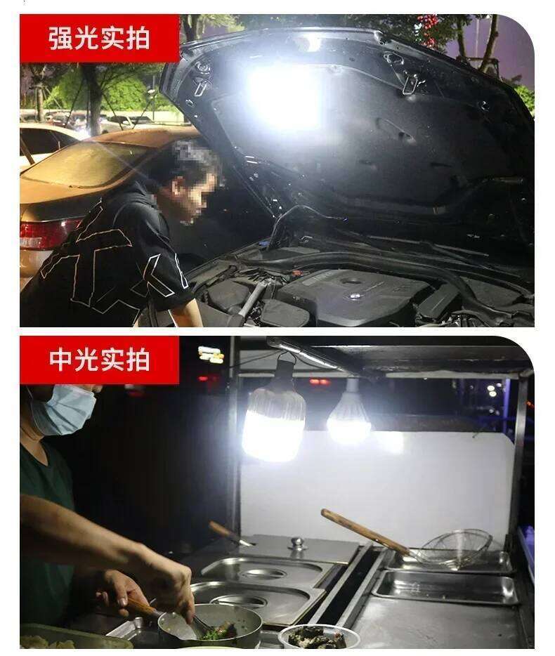 USB Rechargeable LED Lights House Outdoor Portable Lanterns Emergency Lamp Bulb Battery Lantern BBQ Camping Light S260302