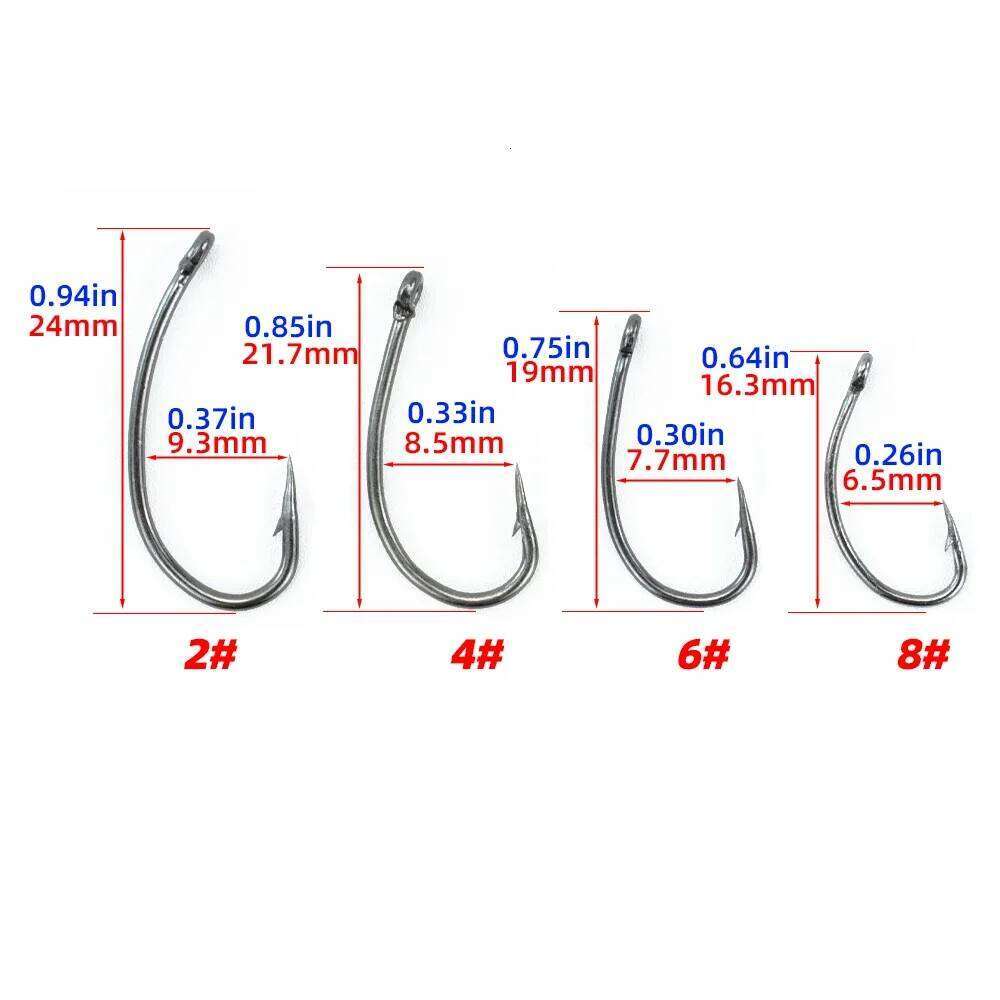 6x Carp Fishing Rigs Ready Made Hook Link Terminal Tackle Fish Hooks TS114 Z260228