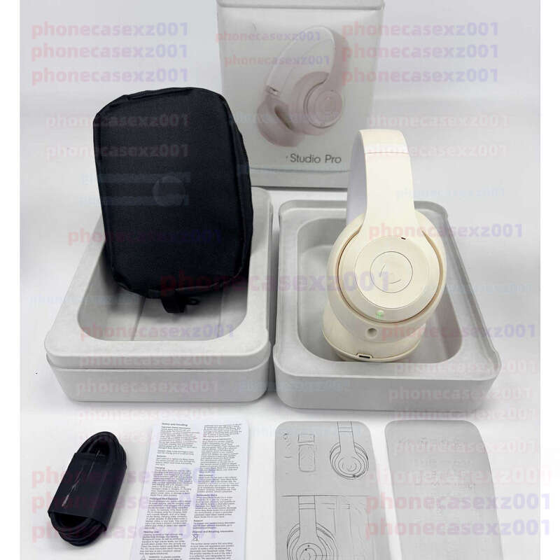 Beatssolo4 Headphones Beat Studio Pro Airpodspros Max Studio Pro Over-ear Earphones Headphones Noise Cancellation Wireless Bluetooth Pop-up Window Feature