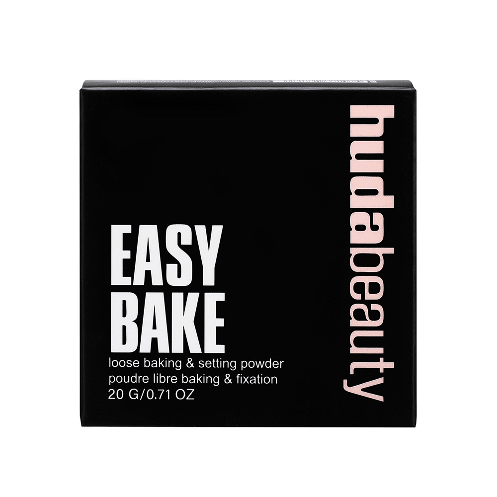 HUDA Beauty Easy Bake Loose Baking Powder PEACH PIE for Natural Airbrush Finish Oil Control & Crease-Proof Wear