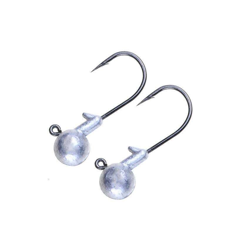 5Pcs/Lot 3g 5g 7g 10g 14g 18g 22g Crank Head Lure Hard Bait Soft Worm Jig Hook For Fishing Z260228