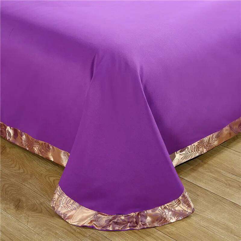 Nordic Satin Jacquard Bedding Luxury Flower Duvet Set Adlut Quilt Cover Pillowcases Sheet Twin Queen King Home Texiles W260302