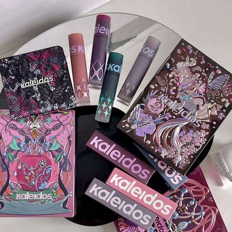 Kaleidos Lipstick Cream Matte Velvet Nude Colours Mud Waterproof Gloss Long Lasting Lip Stain H260302