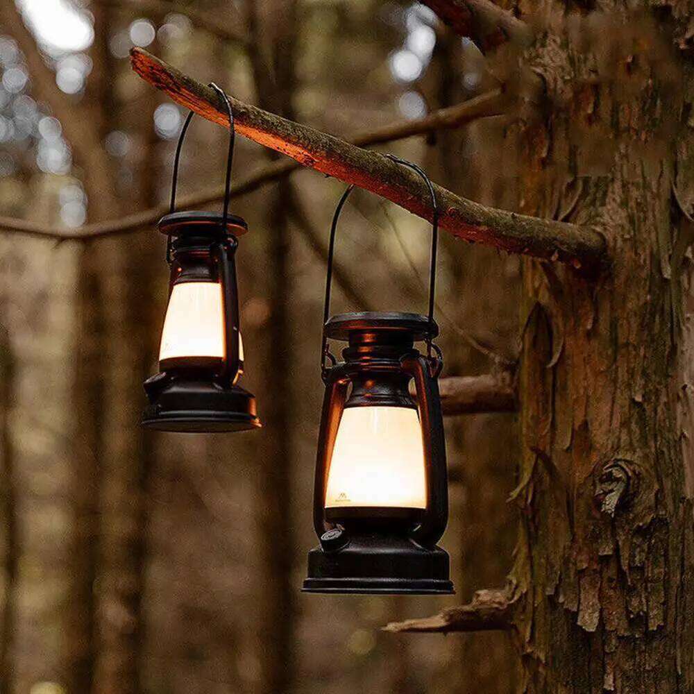 USB Rechargeable Camping Retro Horse Led Desk Lamp Decoration Atmosphere Light Outdoor With Solar Charging S260302