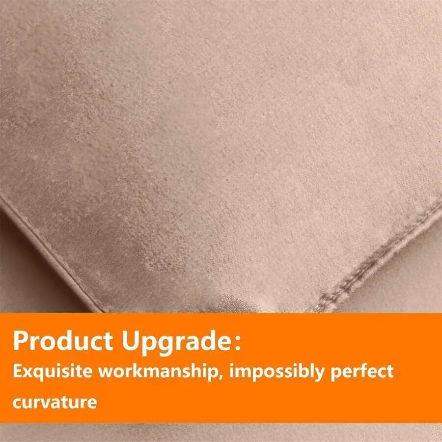 Beige Full Size Comforter Set - 7 Pieces Bed in a Bag Bedding Sets with All Season Soft Quilted Warm Fluffy Reversible Comforte W260302