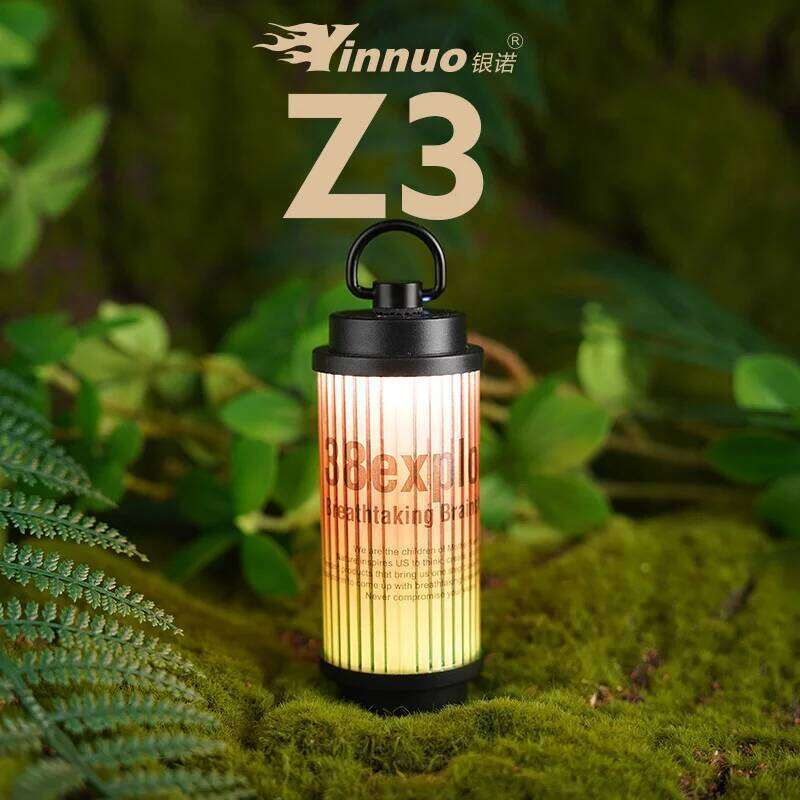 New 38-KT 38 Explore USB Rechargeable Camping Lanterns Outdoor Tent lamp Powerful Mini LED Flashlights Camp Light S260302