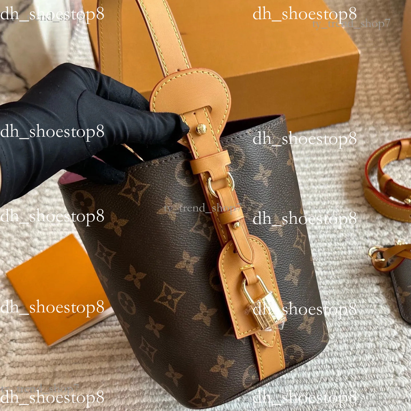 High quality All In BB suede Handbag lvslys Bag mini Capaity Suede pathwork leather Tote Bag Crossbody Shoulder Bag monogram Buket bag Wallet Underarm Bag f2c