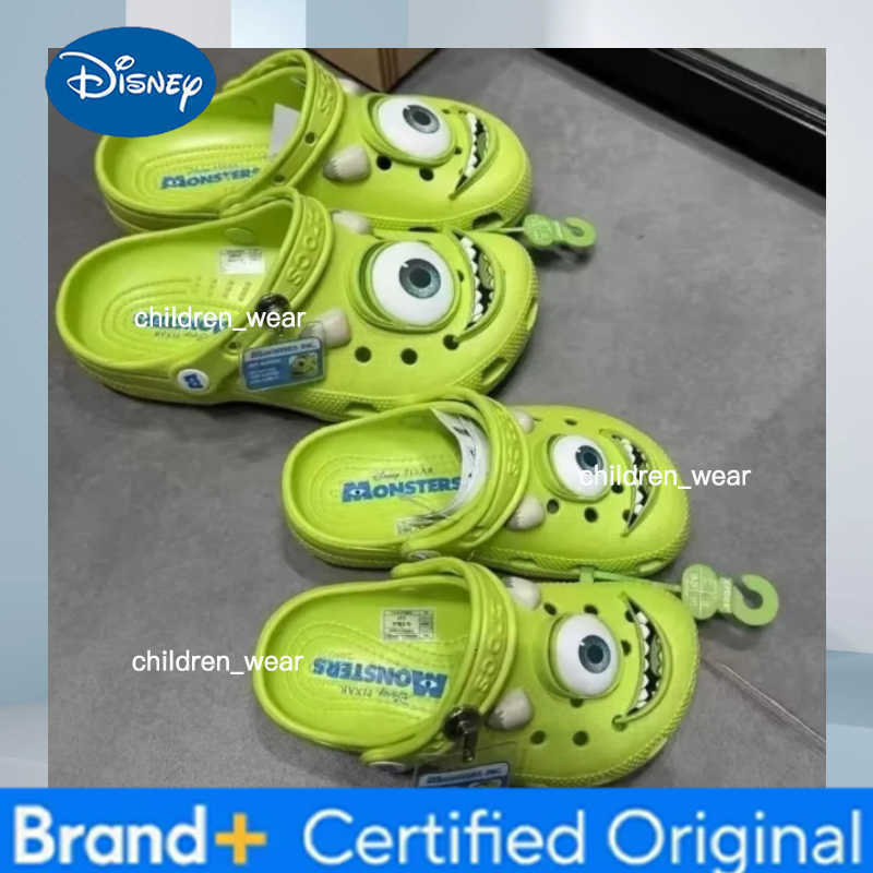 Disney Alien Shoes Cartoon Beach Shoes Slippers Sandals Non-Slip Breathable Wear-Resistant No Adult And Children Slippers H260303