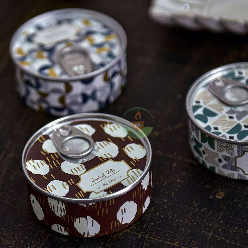 aromatherapy handmade soy wax creative Makou iron fragrance souvenir can candle W260303