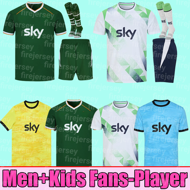 Ireland Soccer Jersey 2026 27 National Team football shirts Thailand quality 26 27 home tops soccer kit men and kids sets