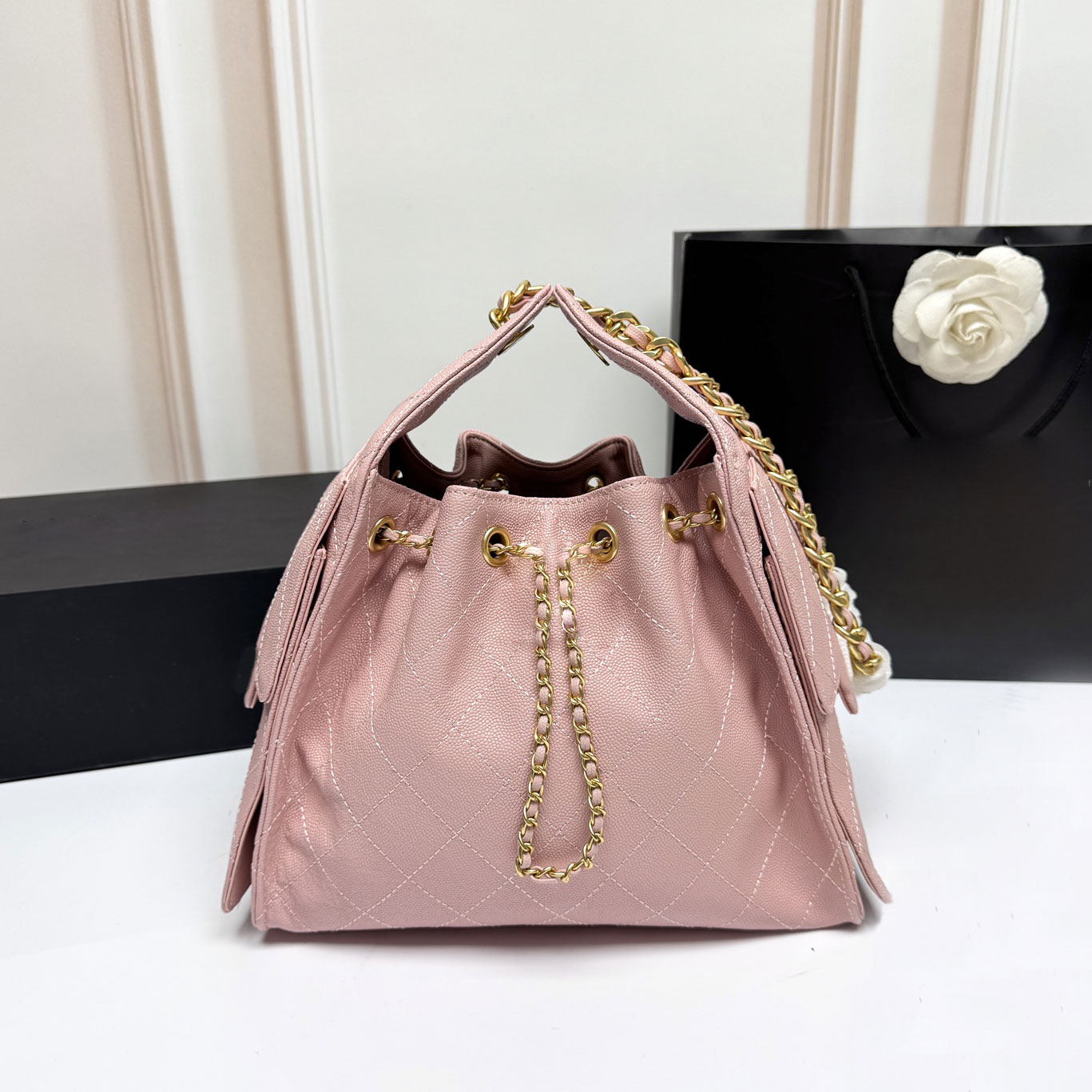 2026 Designer Bags 25c Hobo Bag Drawstring Bucket Bag Denim Bag Shoulder Bag Gold Chain Crossbody Bag Weekend Bag Wholesale Luxury Women's Handbags