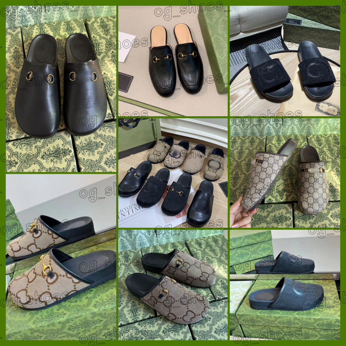 mules Slipper Princetown Leather Loafers Designer Luxury Women Men jacquard Jumbo Canvas Flat Shoe Size35-45 K5bg#