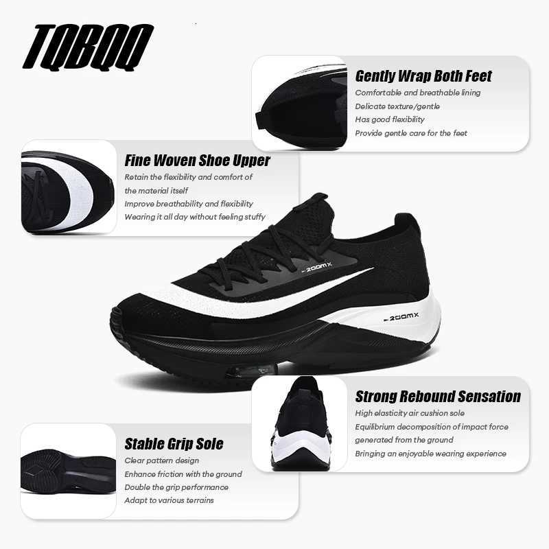 Professional Carbon Plate Running Shoes Ultra-Light Racing Shoes for Marathon Training High Energy Return Cushioning Men Women K260303