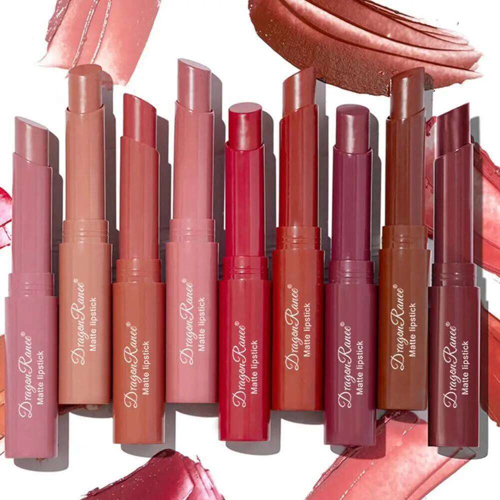 Matte Velvet Waterproof Long-lasting Liquid Lipstick Women Smooth and Pigmented Non-Stick Moist Lip Tint H260302