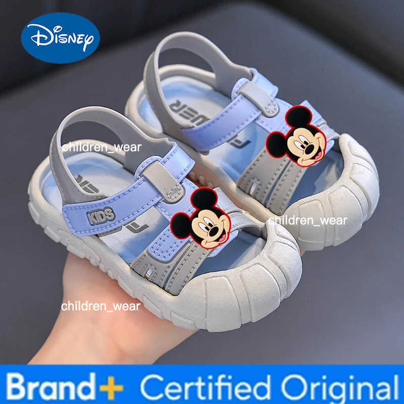 Disney Minnie Mouse Cartoon Beach Shoes Baby Toddler Shoes Summer New Children cartoon Sandals Mickey Mouse Casual Sandals H260303