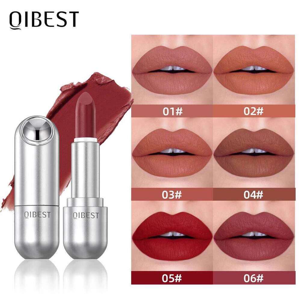 High Quality Professional Lipsticks Nude Matte Lipstick Long Lasting Moisturizing Makeup Sexy Red Lipgloss Tint Lips Cosmetics H260302