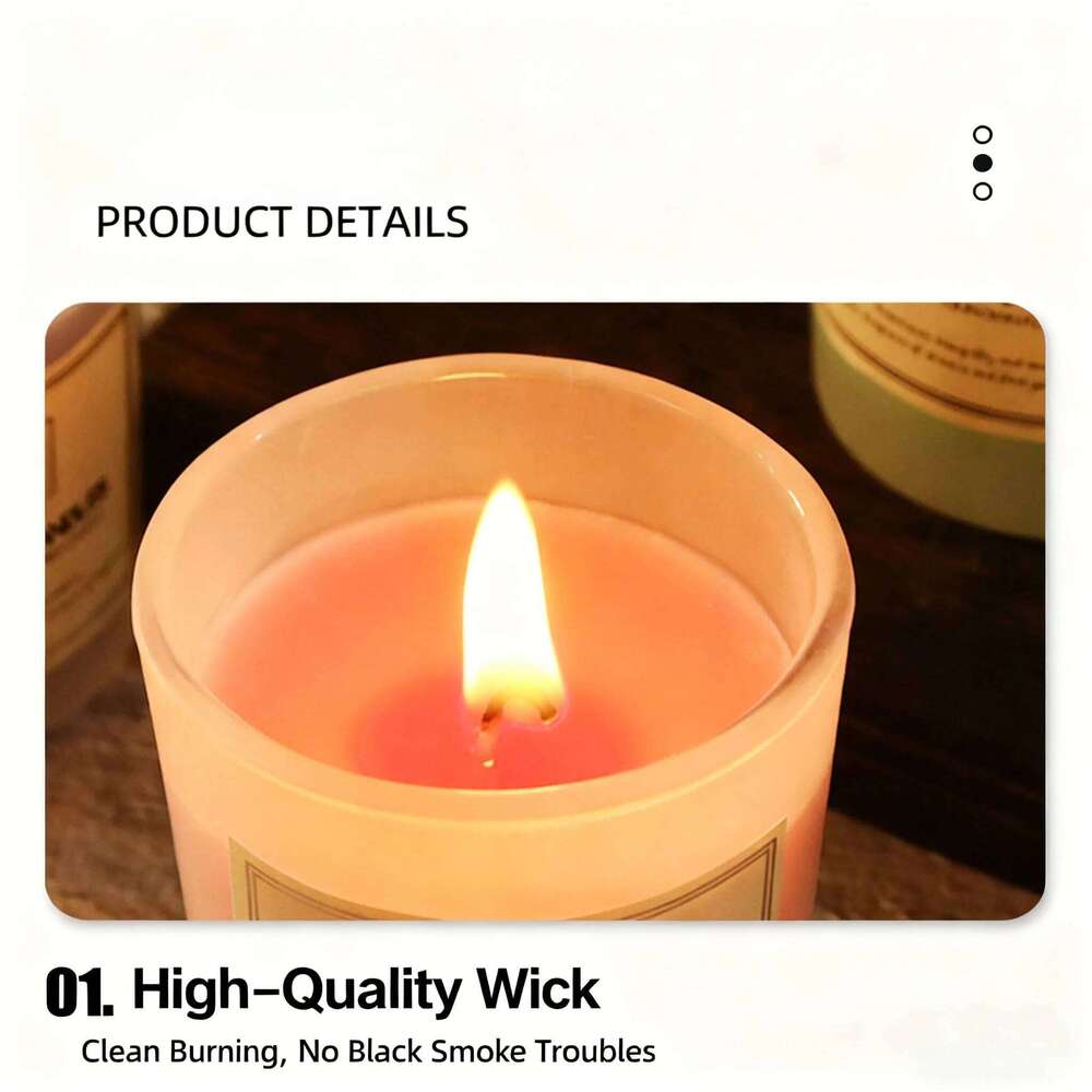 Wholesale Of Colored Frosted Cups, Candles, Household Creative Scented Souvenirs, Smokeless Candle Ornaments W260303