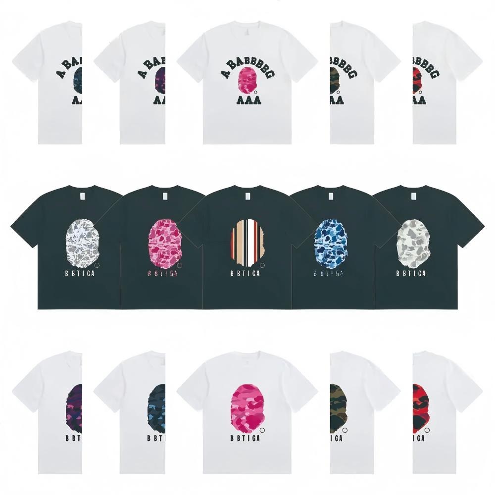 b1 designer t shirt mens t shirt summer tshirt cotton Short Sleeve fashion Men T-Shirt plus size Man Colorful Letter Print Tops Tees Shirt O-Neck For Boys Tshirt S-2XL