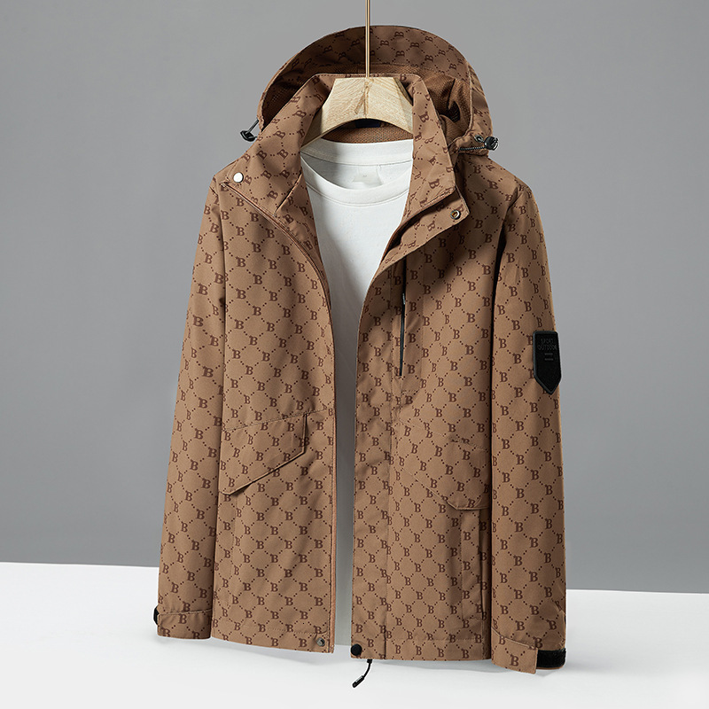 2026 Luxury Brand Designer Clothing New Spring And Autumn Outdoor Jacket, Fashionable Waterproof, Windproof, Breathable, Casual, Lightweight, Sporty H