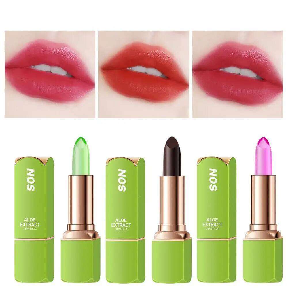 Color Changing Tinted Aloe Vera Lipstick Moisturizing Long Lasting Lipsticks Lip Balm H260302