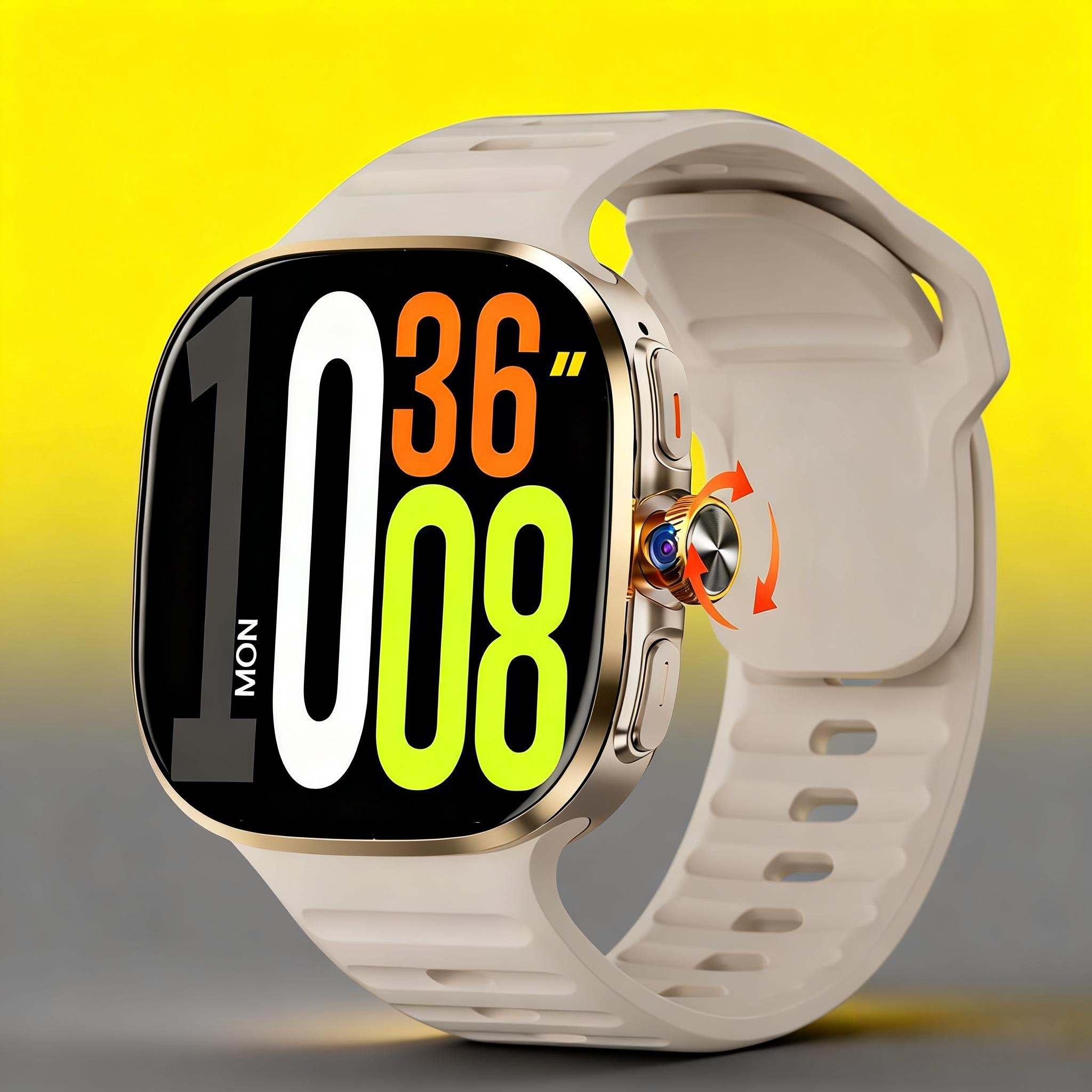 M99 2.16 Inch AMOLED Smart Watch, For Daily Life, Bluetooth & Cellular Smartwatch, Google Play, NFC, Video Call, Dual System