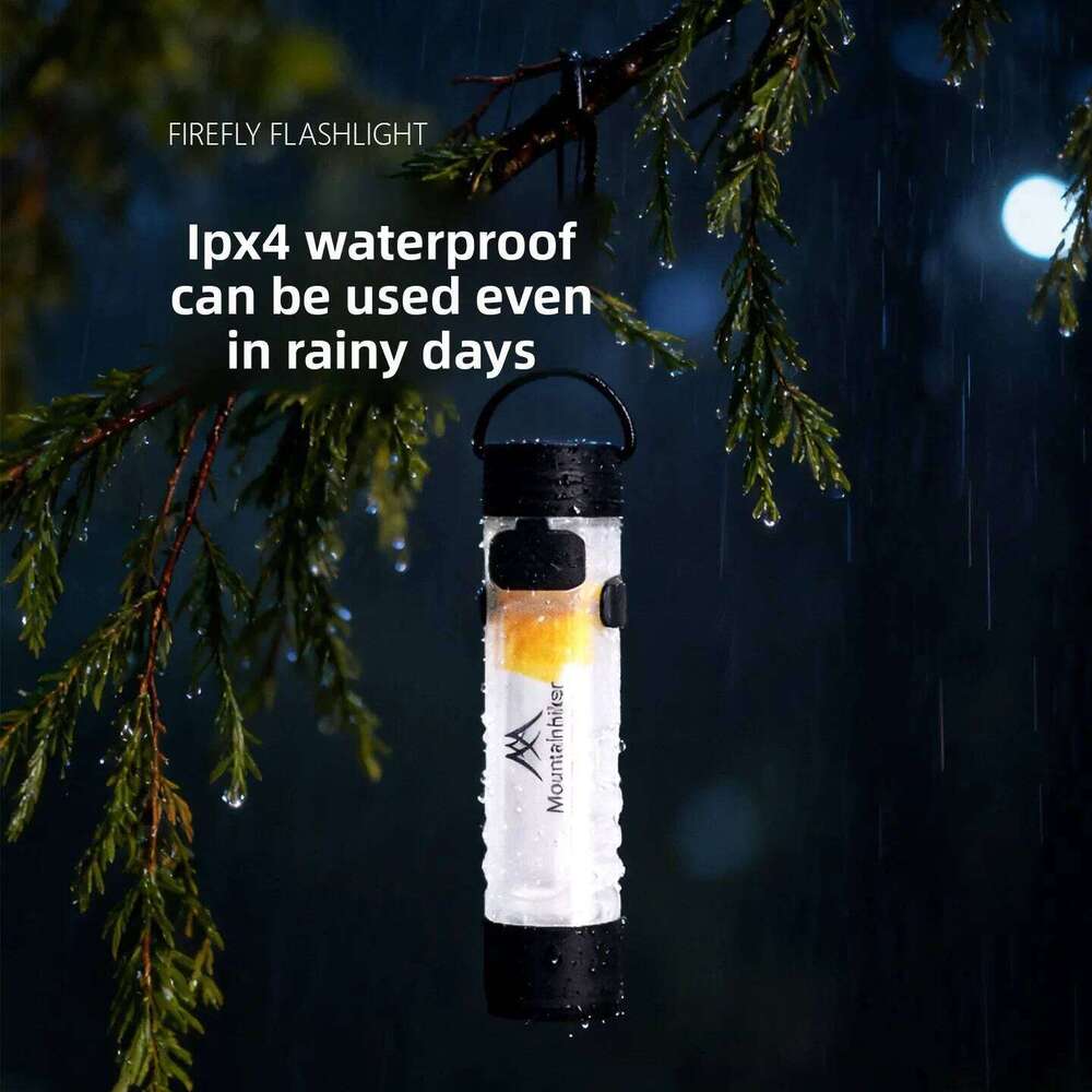 MOUNTAINHIKER Pocket Mini Flashlight Outdoor LED Key Clip Cap5050 Long Endurance USB Rechargeable Emergency Hiking Camping Trail S260302