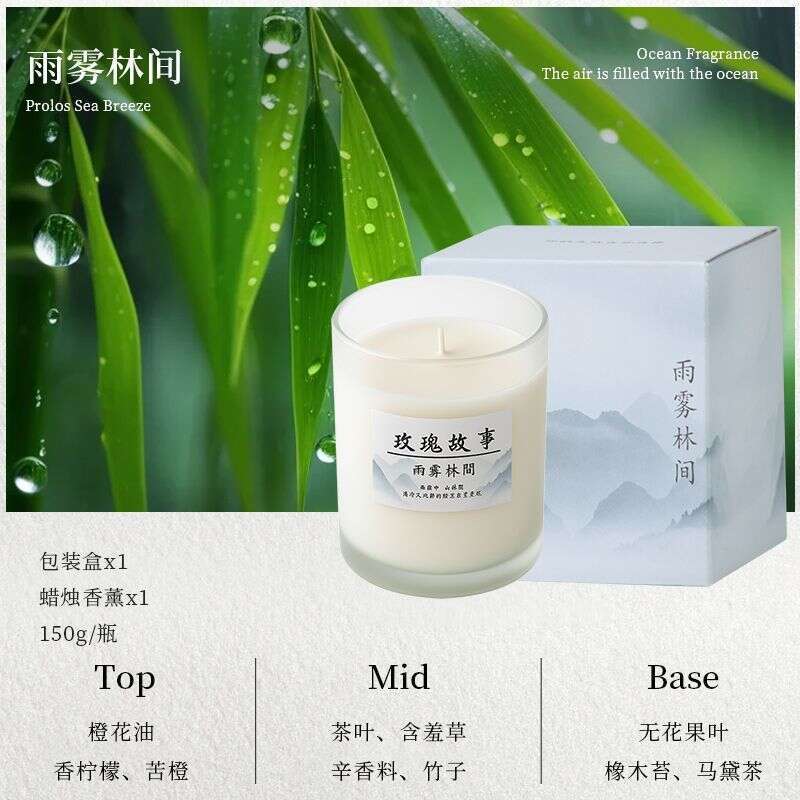 Aromatherapy Candle Bedroom Calming Sleep Aid Long-lasting Fragrance Niche Couple Gift Natural Premium Soybean Scent W260303