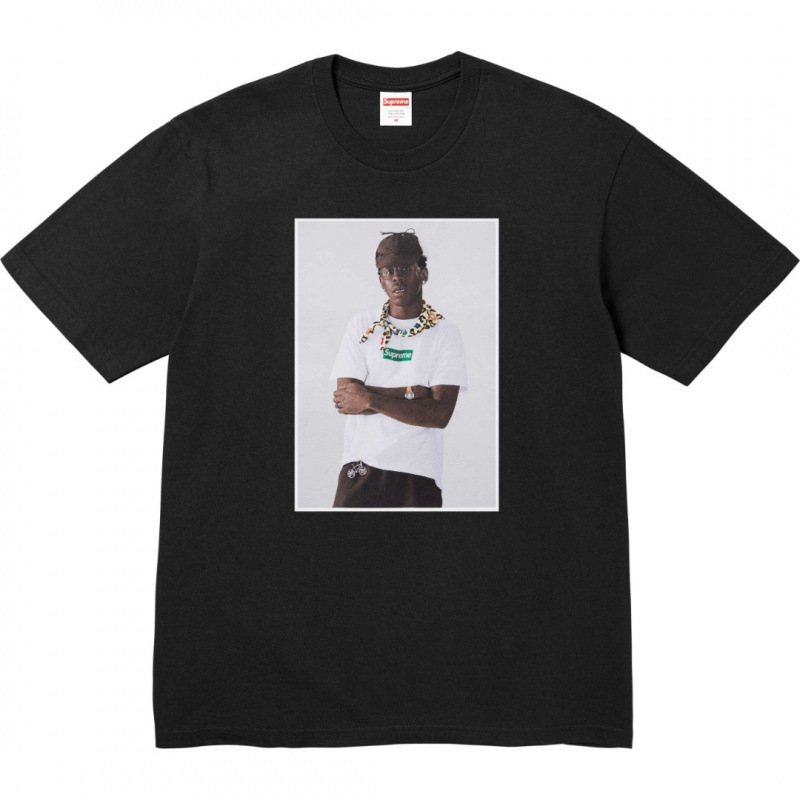 American Trendy Brand Milan Cross Classic Letter T-Shirt, Loose Fit Unisex High Quality Cotton Short Sleeve